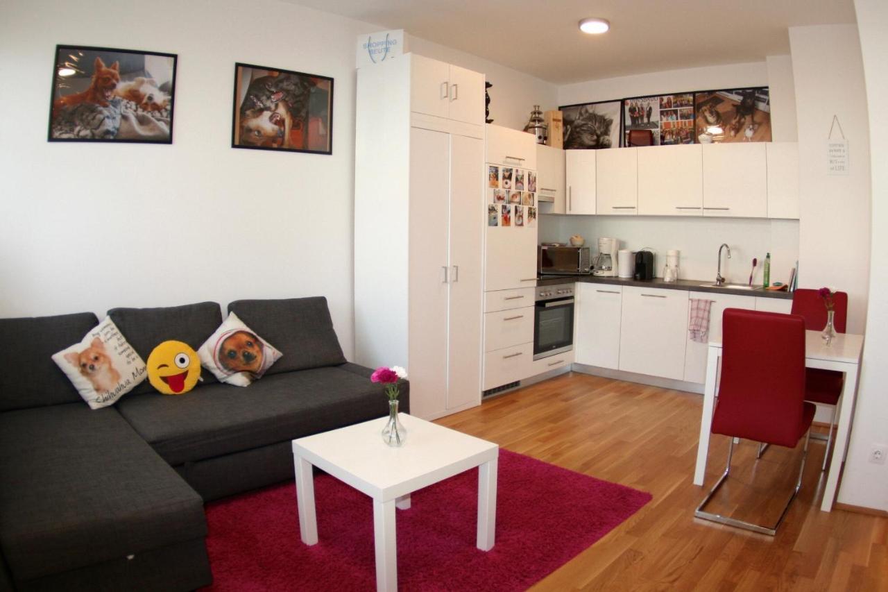 Trendy Danube Apartment - Close To Un Wien Exterior foto